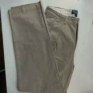 【未使用】ralph lauren andrew pant Vintage Polo Ralph Lauren Andrew Pant Mens 34x29 Beige Tan